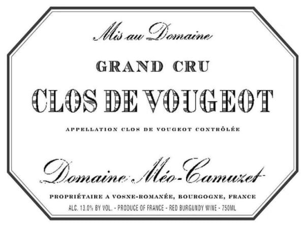 Rượu vang đỏ Domaine Meo-Camuzet Clos de Vougeot Grand Cru 2016