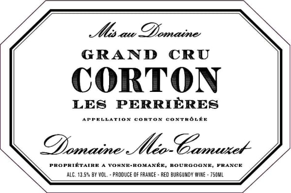 Rượu vang đỏ Domaine Meo-Camuzet Corton Les Perrieres Grand Cru 2010