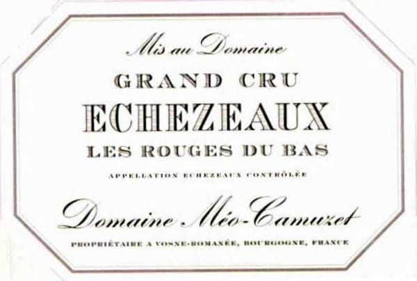Rượu vang đỏ Domaine Meo-Camuzet Echezeaux Grand Cru 2012