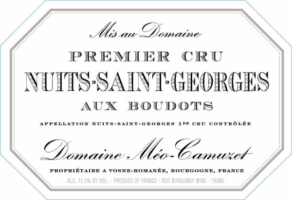 Rượu vang đỏ Domaine Meo-Camuzet Nuits-Saint-Georges Aux Boudots Premier Cru 2016