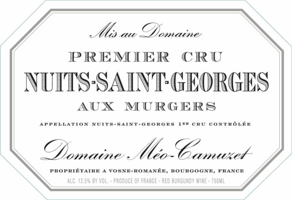 Rượu vang đỏ Domaine Meo-Camuzet Nuits-Saint-Georges Aux Murgers Premier Cru 2007