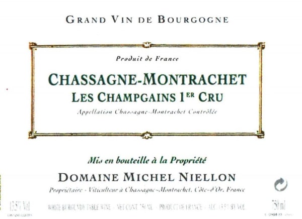 Rượu vang trằng Domaine Michel Niellon Chassagne-Montrachet Les Champgains Premier Cru 2015