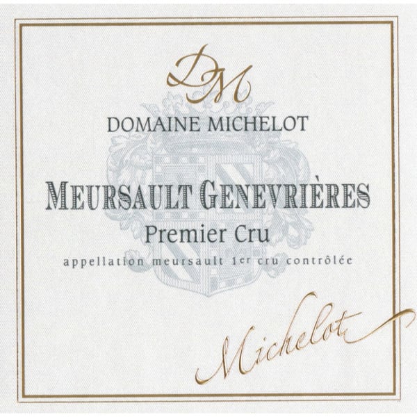 Rượu vang trằng Domaine Michelot Meursault Les Genevrieres Premier Cru 2014