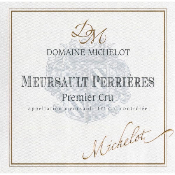 Rượu vang trằng Domaine Michelot Meursault Perrieres Premier Cru 2013
