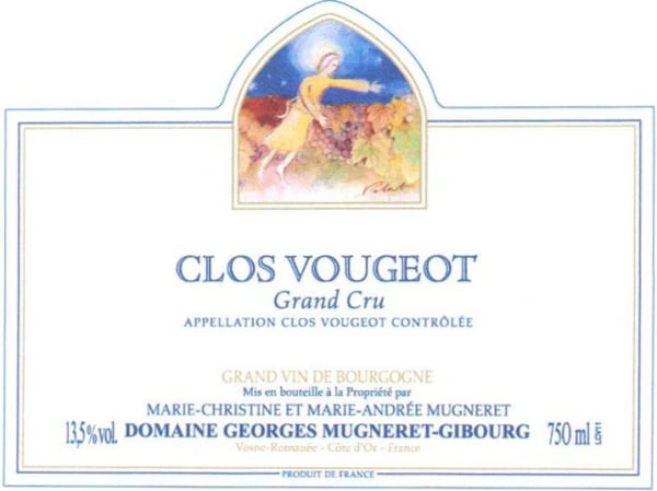 Rượu vang đỏ Domaine Mugneret-Gibourg Clos de Vougeot Grand Cru 2010