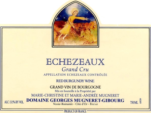 Rượu vang đỏ Domaine Mugneret-Gibourg Echezeaux Grand Cru 2010