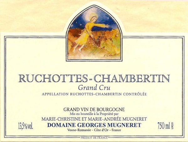 Rượu vang đỏ Domaine Mugneret-Gibourg Ruchottes-Chambertin Grand Cru 2012