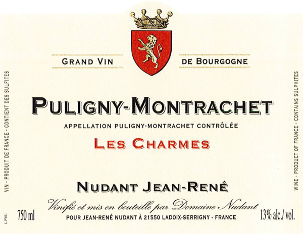Rượu vang trằng Domaine Nudant Puligny-Montrachet Les Charmes 2021