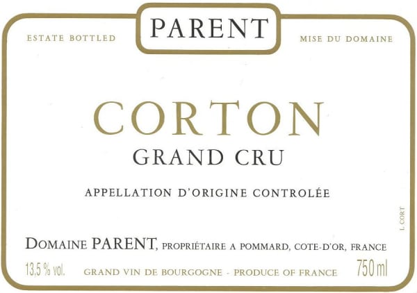 Rượu vang trằng Domaine Parent-Bourgogne Corton Grand Cru Blanc 2013