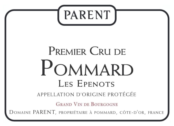 Rượu vang đỏ Domaine Parent Pommard Les Epenots Premier Cru 2020