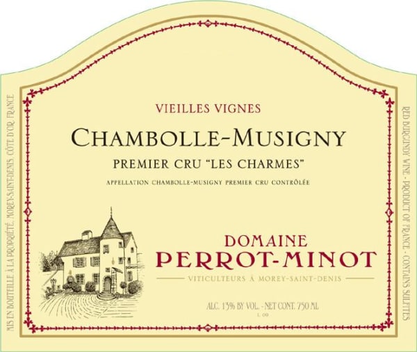 Rượu vang đỏ Domaine Perrot-Minot Chambolle-Musigny Les Charmes Vieilles Vignes Premier Cru 2013