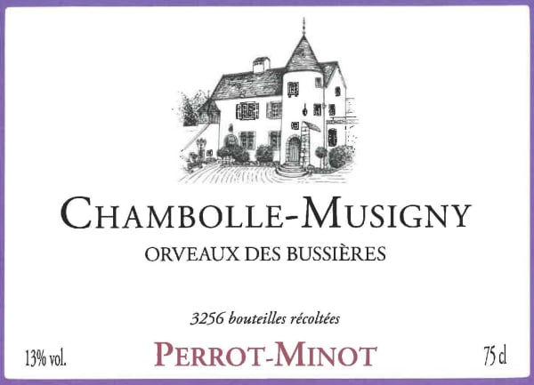 Rượu vang đỏ Domaine Perrot-Minot Chambolle-Musigny Orveau Bussieres 2020
