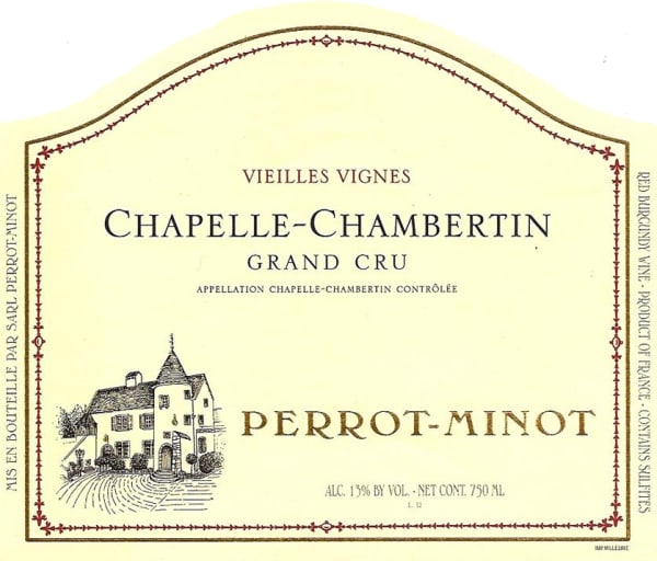 Rượu vang đỏ Domaine Perrot-Minot Chapelle-Chambertin Vieilles Vignes Grand Cru 2008