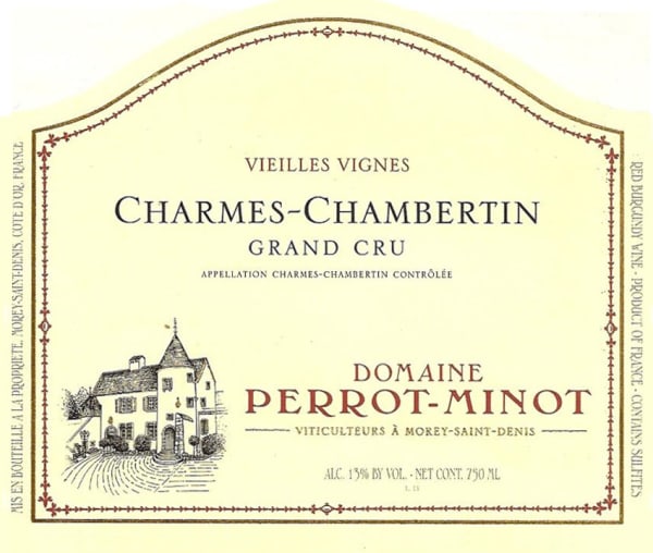 Rượu vang đỏ Domaine Perrot-Minot Charmes-Chambertin Vieilles Vignes Grand Cru 2009