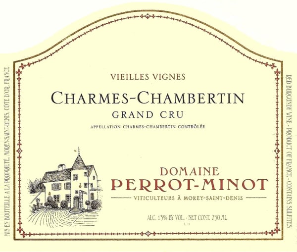 Rượu vang đỏ Domaine Perrot-Minot Charmes-Chambertin Vieilles Vignes Grand Cru 2010