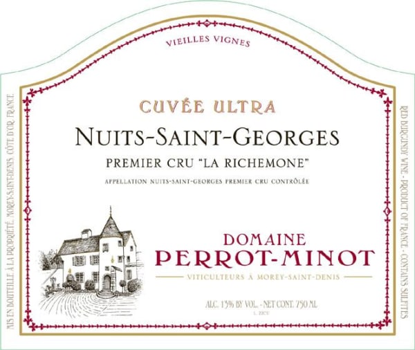 Rượu vang đỏ Domaine Perrot-Minot Nuits-Saint-Georges La Richemone Premier Cru 2009