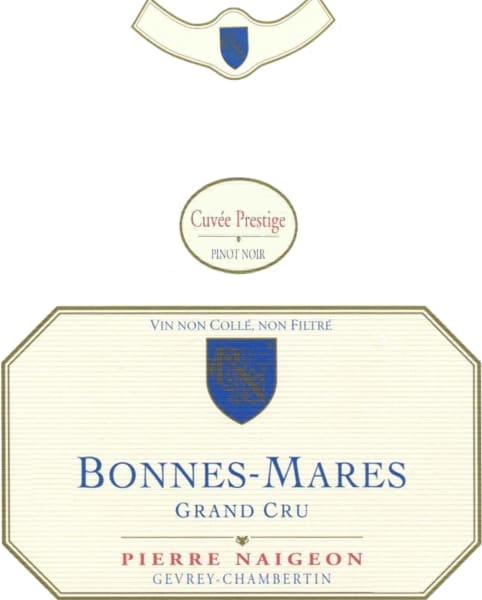 Rượu vang đỏ Domaine Pierre Naigeon Bonnes Mares Grand Cru 2012
