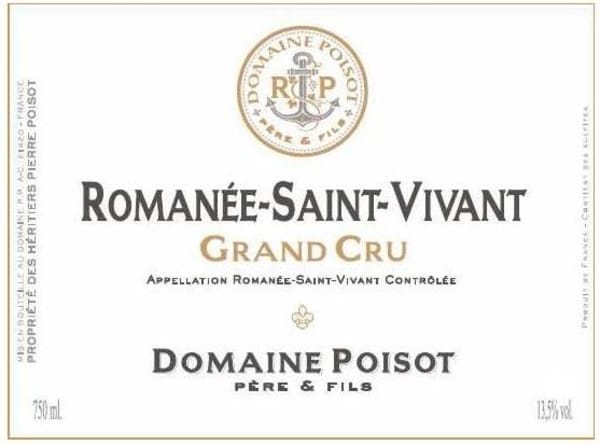 Rượu vang đỏ Domaine Poisot Romanee-Saint-Vivant Grand Cru 2013