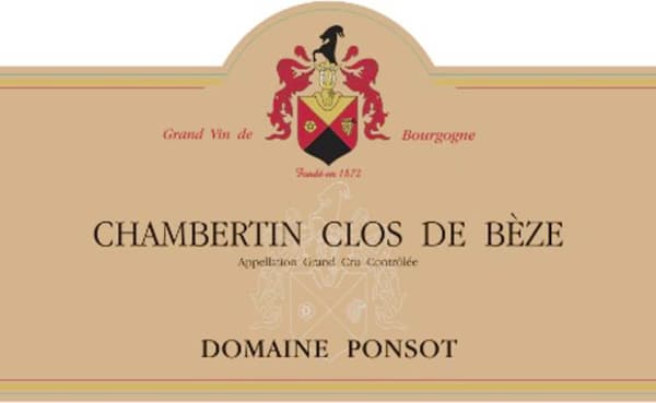 Rượu vang đỏ Domaine Ponsot Chambertin Clos-de-Beze Grand Cru (chai Magnum 1,5 lít) 2010