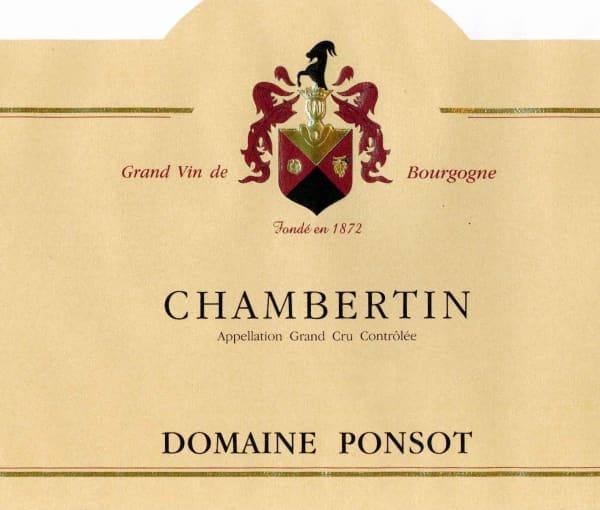 Rượu vang đỏ Domaine Ponsot Chambertin Grand Cru 2009