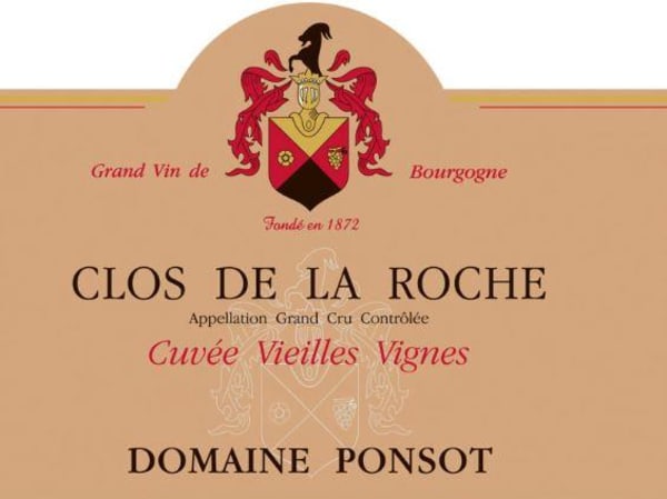 Rượu vang đỏ Domaine Ponsot Clos de la Roche Grand Cru Vieilles Vignes (chai Magnum 1,5 lít) 2016