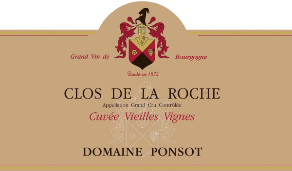 Rượu vang đỏ Domaine Ponsot Clos de la Roche Grand Cru Vieilles Vignes 2017