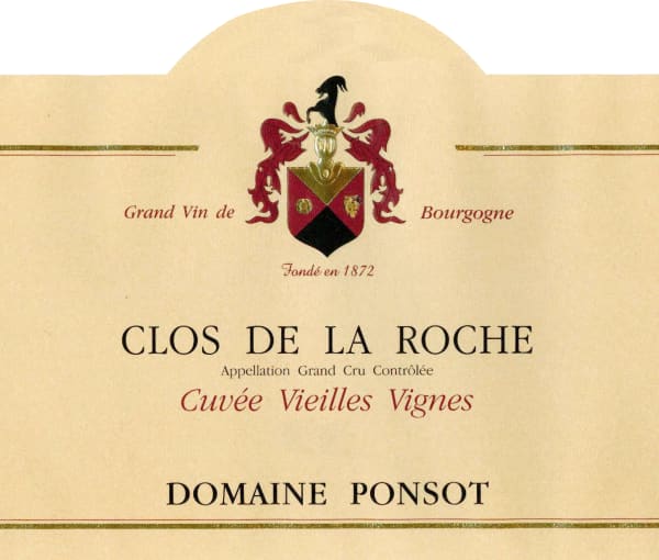 Rượu vang đỏ Domaine Ponsot Clos de la Roche Vieilles Vignes 2007