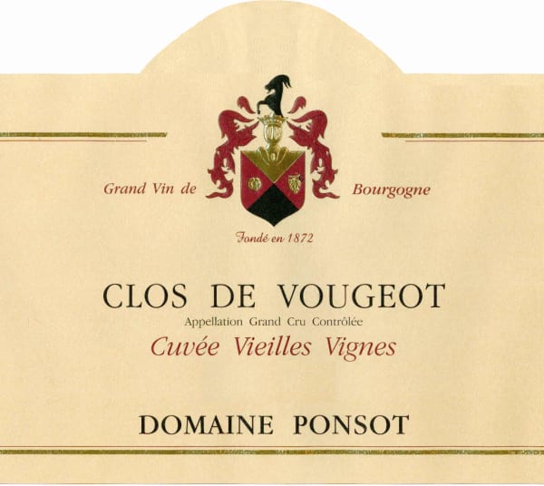 Rượu vang đỏ Domaine Ponsot Clos de Vougeot Vieilles Vignes (chai Magnum 1,5 lít) 2009