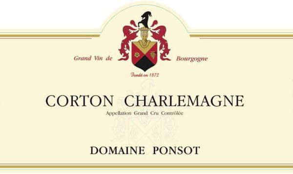 Rượu vang trằng Domaine Ponsot Corton Charlemagne 2011