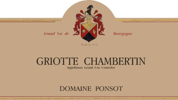 Rượu vang đỏ Domaine Ponsot Griotte-Chambertin 2009