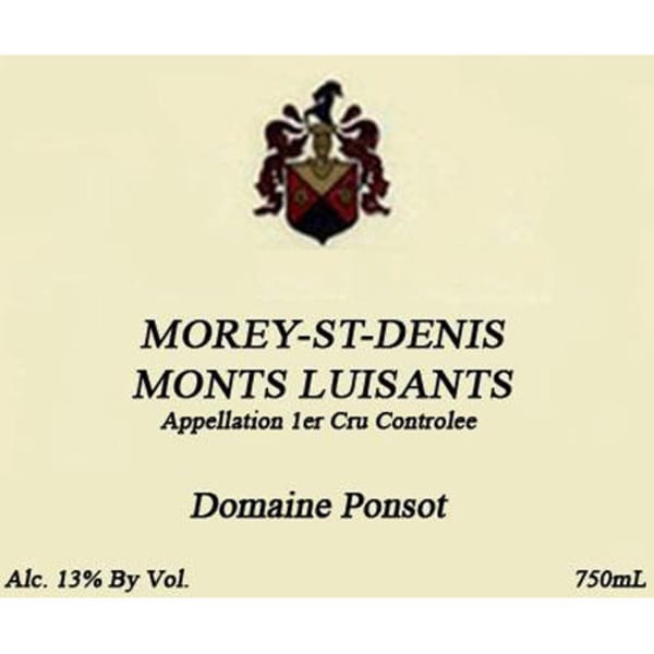 Rượu vang trằng Domaine Ponsot Morey St. Denis Clos Les Monts Luisants Premier Cru (chai Magnum 1,5 lít) 2003