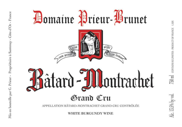 Rượu vang trằng Domaine Prieur Batard-Montrachet Grand Cru 2009