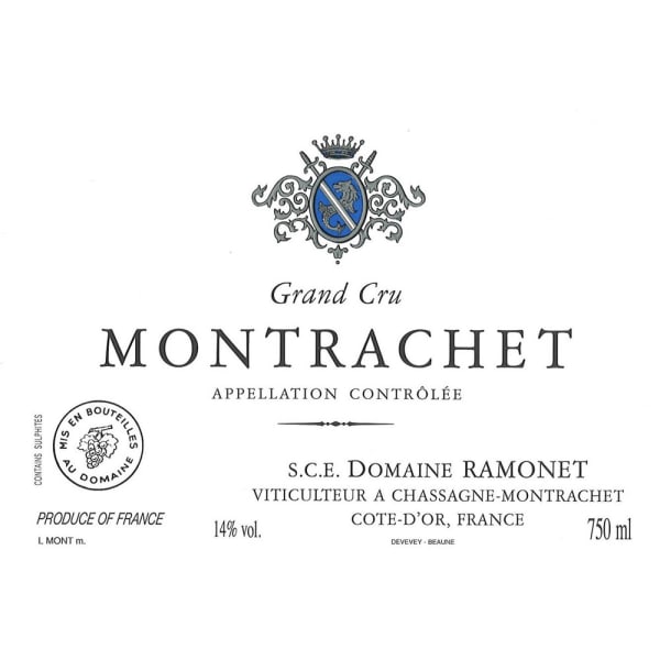 Rượu vang trằng Domaine Ramonet Montrachet 2000