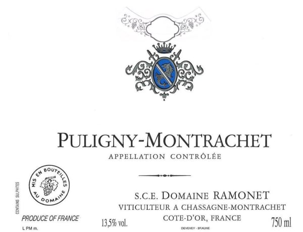 Rượu vang trằng Domaine Ramonet Puligny-Montrachet 2014