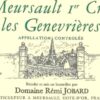 Rượu vang trằng Domaine Remi Jobard Meursault Les Genevrieres Premier Cru 2008