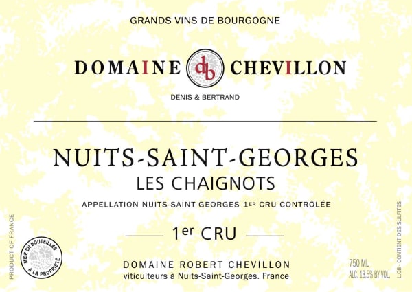 Rượu vang đỏ Domaine Robert Chevillon Nuits-Saint-Georges Les Chaignots Premier Cru 2021