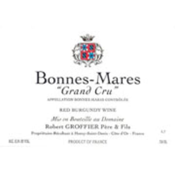 Rượu vang đỏ Domaine Robert Groffier Bonnes Mares Grand Cru 2004