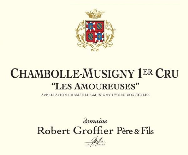 Rượu vang đỏ Domaine Robert Groffier Chambolle-Musigny Les Amoureuses Premier Cru 2014