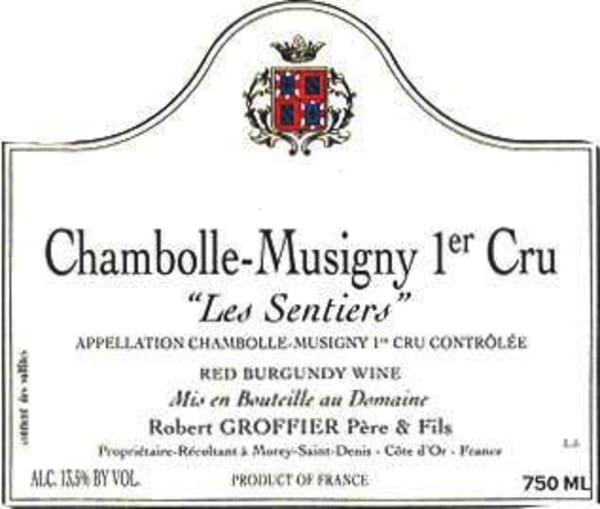 Rượu vang đỏ Domaine Robert Groffier Chambolle Musigny Les Sentiers Premier Cru 2005