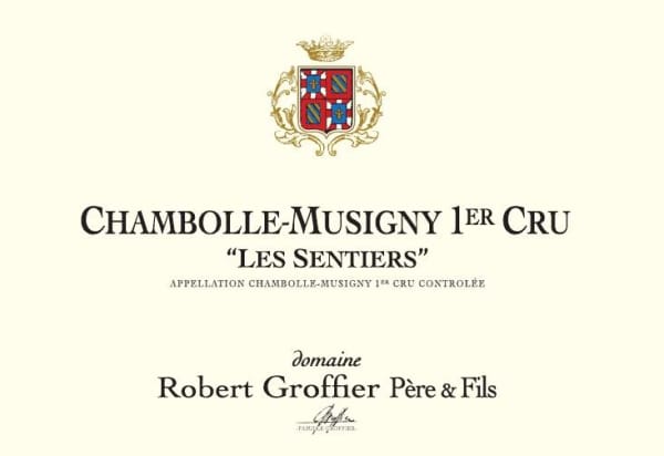Rượu vang đỏ Domaine Robert Groffier Chambolle-Musigny Les Sentiers Premier Cru 2021