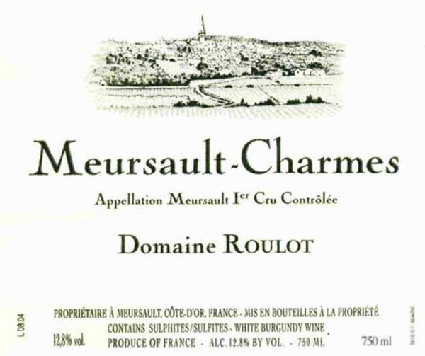 Rượu vang trằng Domaine Roulot Meursault-Charmes Premier Cru 2007