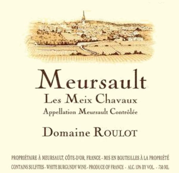 Rượu vang trằng Domaine Roulot Meursault Les Meix Chavaux 2009