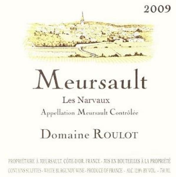 Rượu vang trằng Domaine Roulot Meursault Les Narvaux 2009