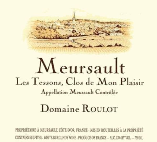 Rượu vang trằng Domaine Roulot Meursault Les Tessons Clos de Mon Plaisir 2011