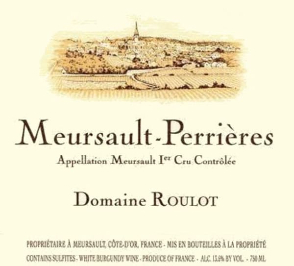 Rượu vang trằng Domaine Roulot Meursault-Perrieres Premier Cru 2009