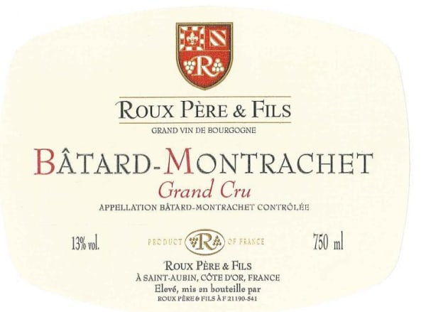 Rượu vang trằng Domaine Roux Pere & Fils Batard-Montrachet Grand Cru 2011