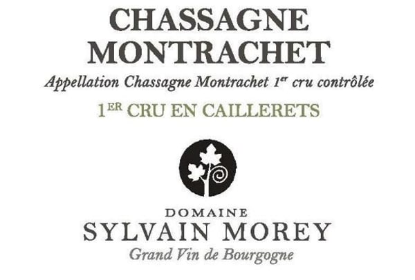 Rượu vang trằng Domaine Sylvain Morey Chassagne-Montrachet Les Caillerets Premier Cru 2020