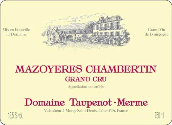 Rượu vang đỏ Domaine Taupenot-Merme Mazoyeres Chambertin Grand Cru 2009