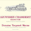 Rượu vang đỏ Domaine Taupenot-Merme Mazoyeres-Chambertin Grand Cru 2018