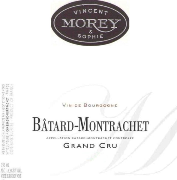 Rượu vang trằng Domaine Vincent & Sophie Morey Batard-Montrachet Grand Cru 2014